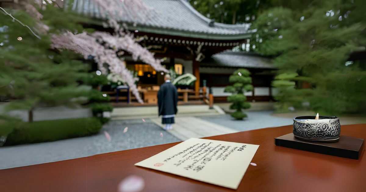 お寺へのお礼状例文｜感謝の気持ちを伝える書き方