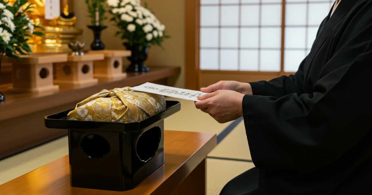 法要お金の入れ方、これで安心？