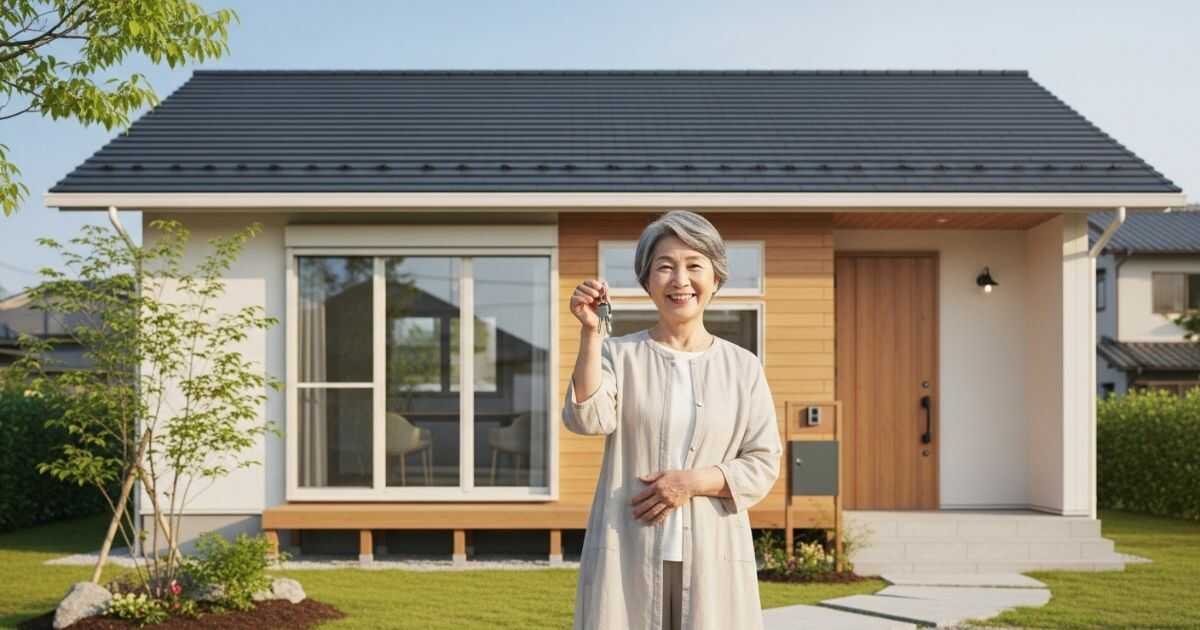 老後一人暮らしの平屋